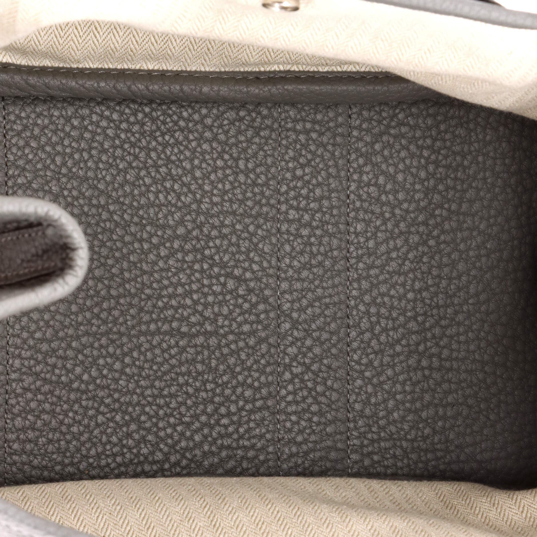 Pre-Owned Hermes Garden Party Tote Leather 30, Alternate, color, 