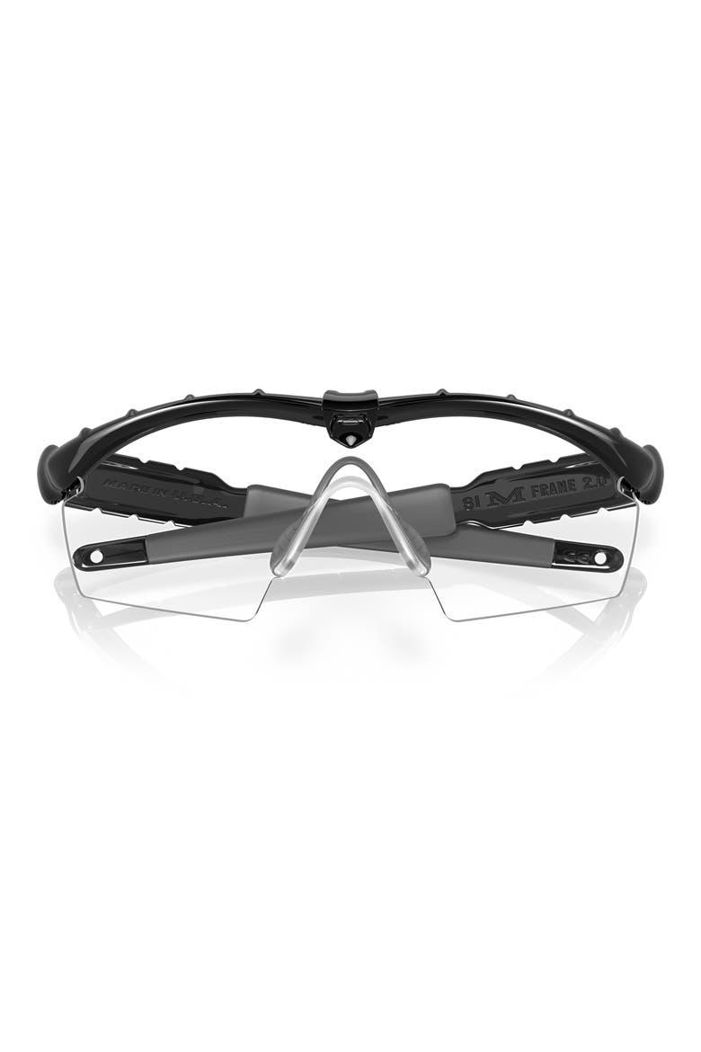 SI Ballistic M Frame 2.0 130mm Rectangle Sunglasses, Alternate, color, BLACK / CLEAR