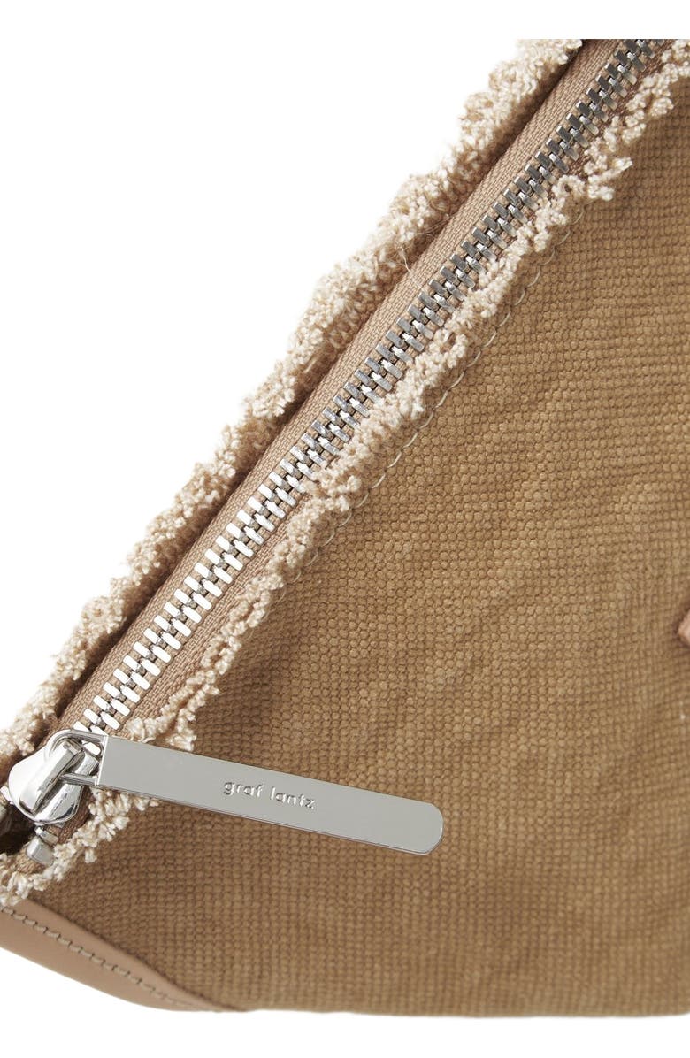 Graf Lantz Hana Canvas Pouch, Alternate, color, Sand