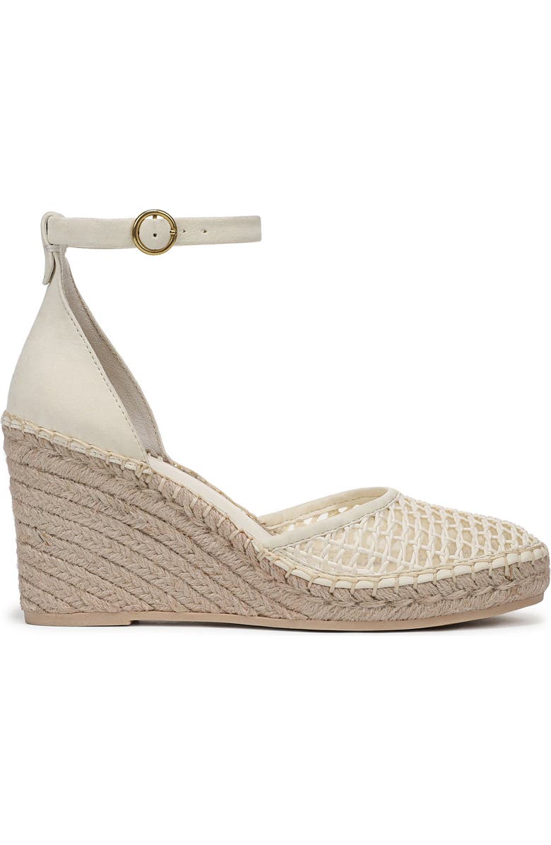 Franco Sarto Idalia Espadrille Wedge, Alternate, color, Cream