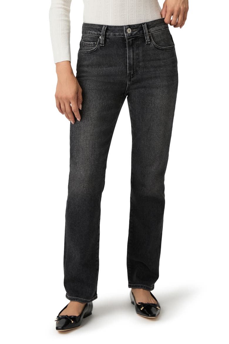 Cindy High Waist Ankle Straight Leg Jeans, Main, color, FINAL EXAM