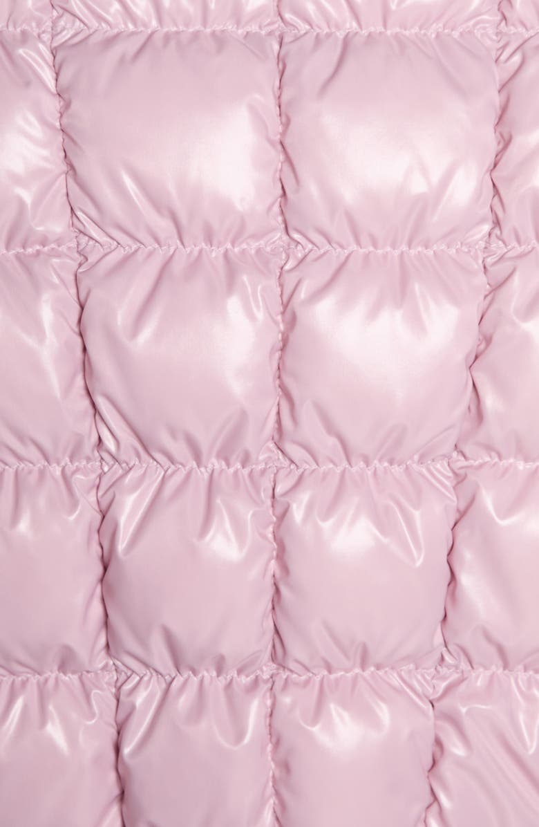 Moncler Emilion Box Quilted Down Vest, Alternate, color, Dawn Pink