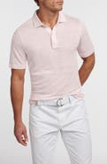 David Donahue Weekend Linen Polo