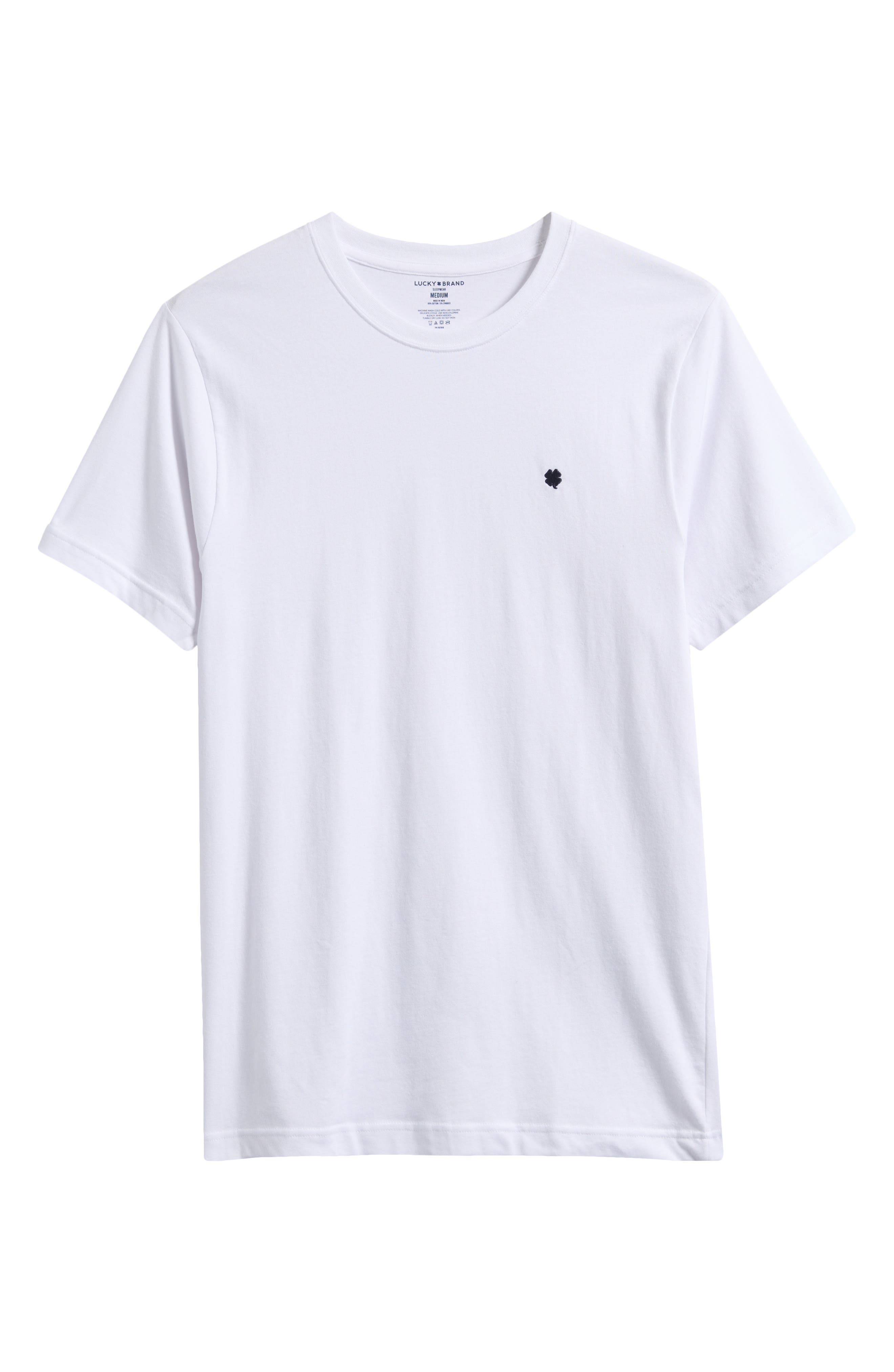 Lucky Brand Stretch Cotton Pajama T-Shirt