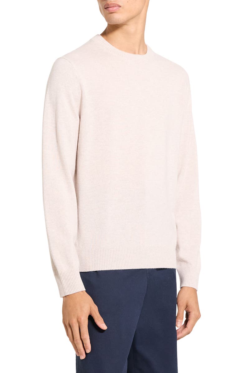 Theory Hilles Cashmere Sweater, Alternate, color, Alabaster Melange