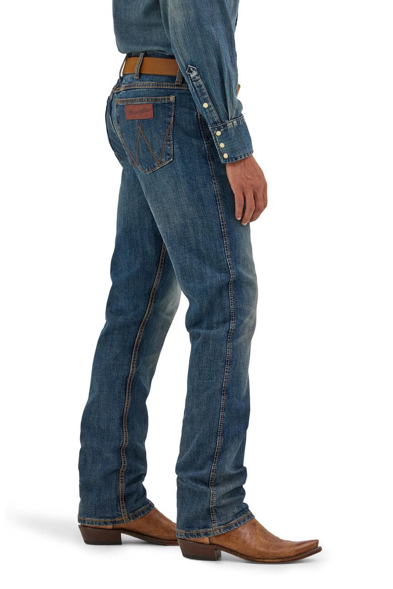Retro Slim Straight Leg Jeans, Alternate, color, BOZEMAN