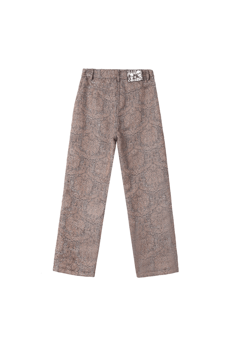 Damask Pants, Alternate, color, Brown