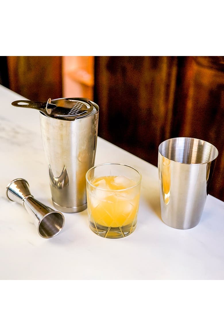 4-Piece Craft Bar Set, Stainless Steel, Alternate, color, Stainless Steel