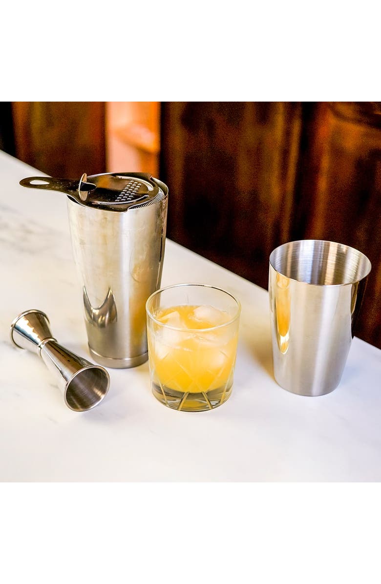 A Bar Above 4-Piece Craft Bar Set, Stainless Steel, Alternate, color, Stainless Steel