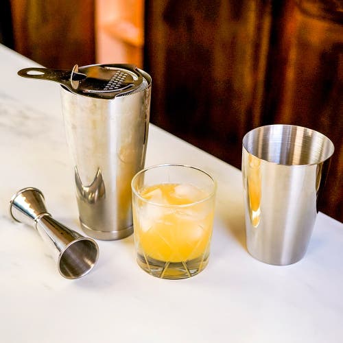 A Bar Above 4-piece Craft Bar Set, Stainless Steel In Stainless Steel