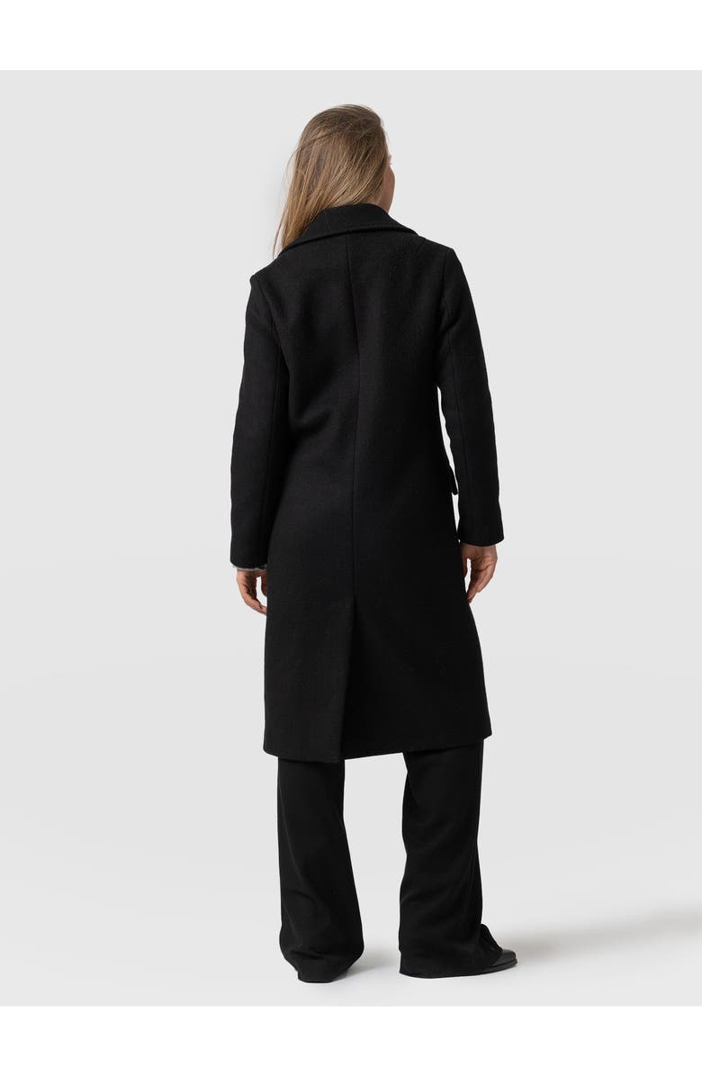 Saint + Sofia Hampton Coat, Alternate, color, Black
