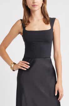 Open Edit Square Neck Tank