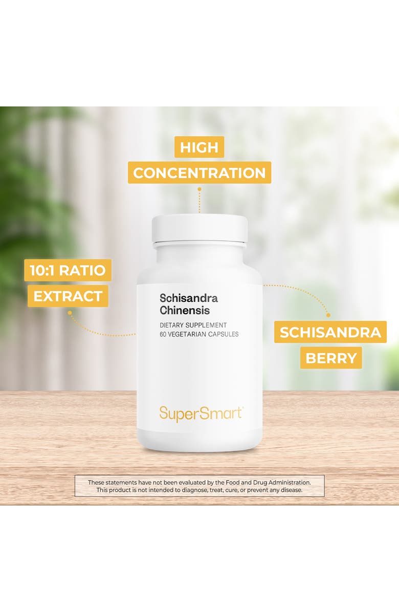 SuperSmart Schisandra Chinensis 750mg, Alternate, color, NO COLOR