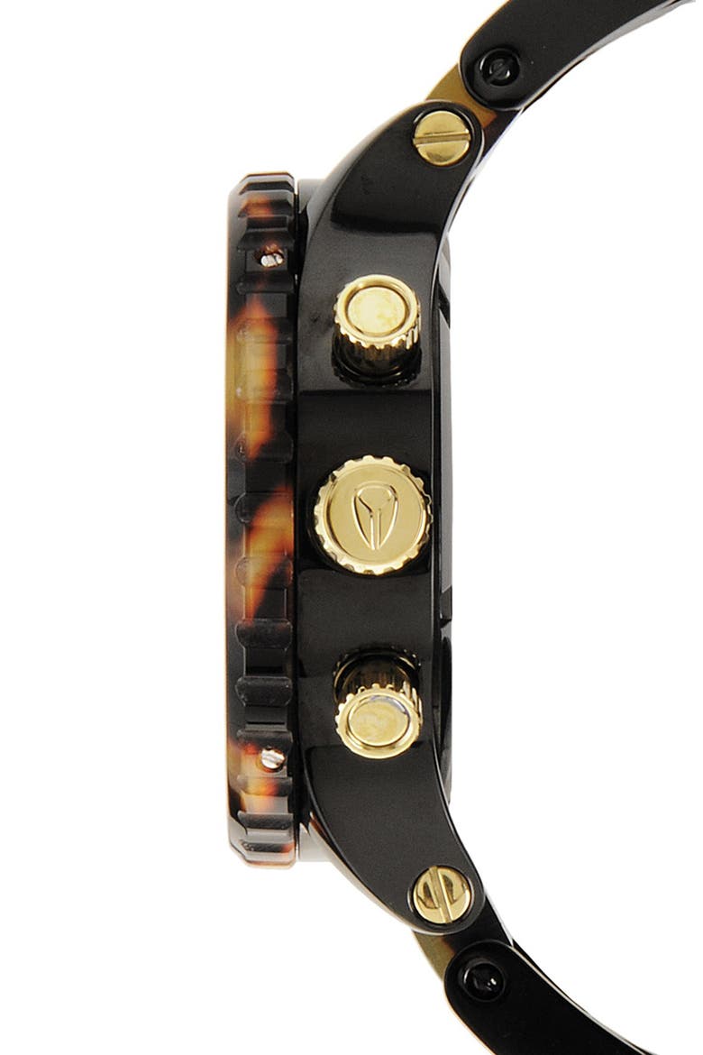 'The 42-20 Chrono' Watch, 42mm, Alternate, color, BLACK/TORT