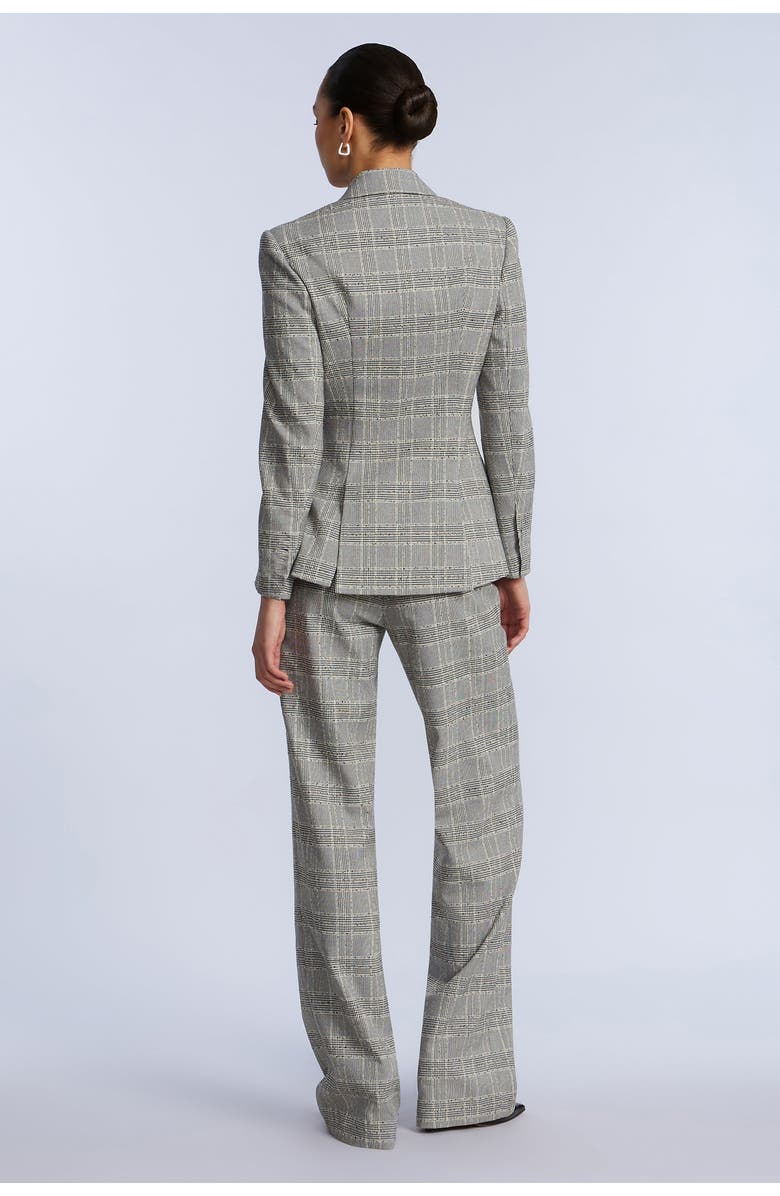 BCBGMAXAZRIA Glen Plaid Blazer, Alternate, color, Black/White