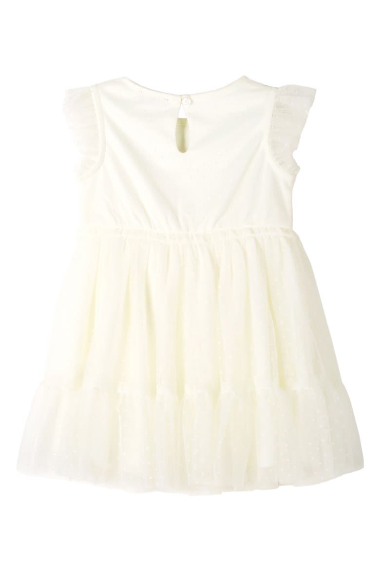 Zunie Embroidered Ruffle Dress, Alternate, color, 