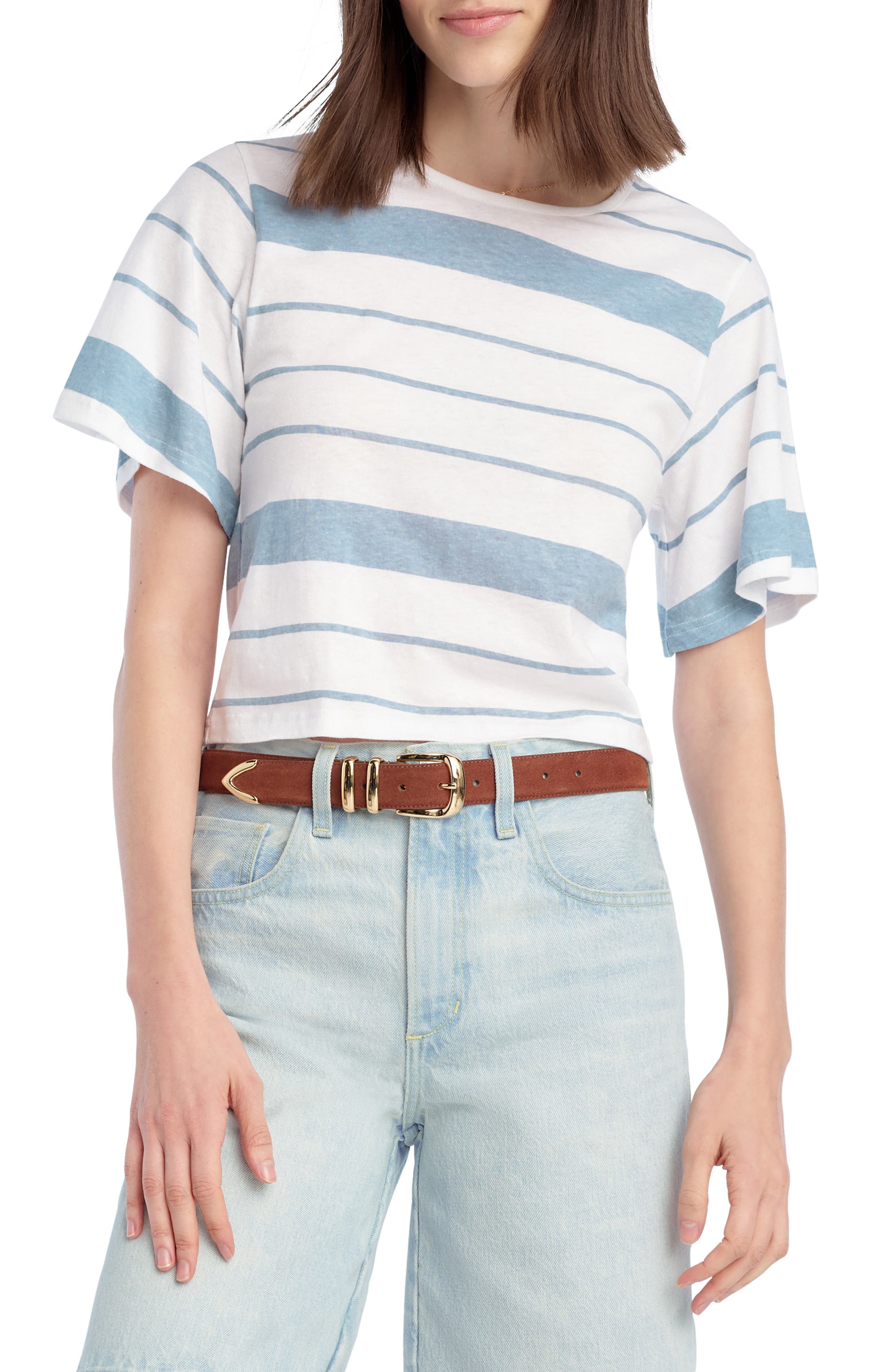 selected SEA BLUE STRIPE
