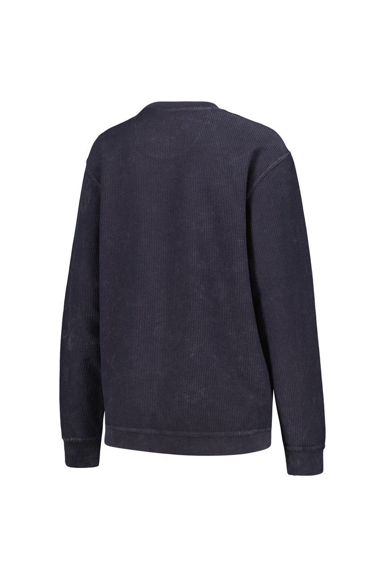 Women's G-III 4Her by Carl Banks Navy Chicago Bears Comfy Cord Pullover Sweatshirt, Alternate, color, Navy