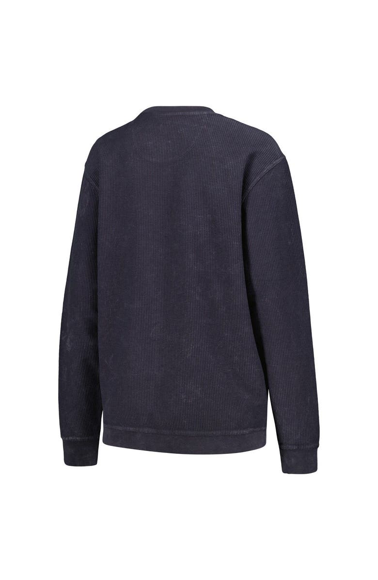 G-III 4HER BY CARL BANKS Women's G-III 4Her by Carl Banks Navy Chicago Bears Comfy Cord Pullover Sweatshirt, Alternate, color,