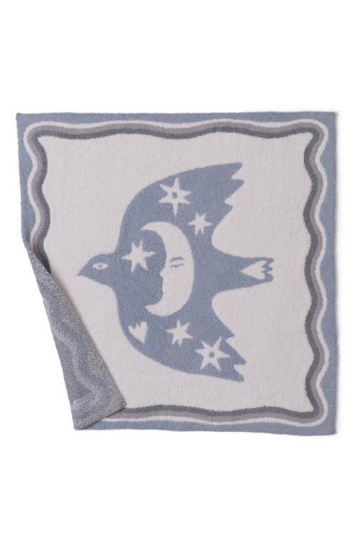 Barefoot Dreams Cozychic® Desert Bird Receiving Blanket In Blue
