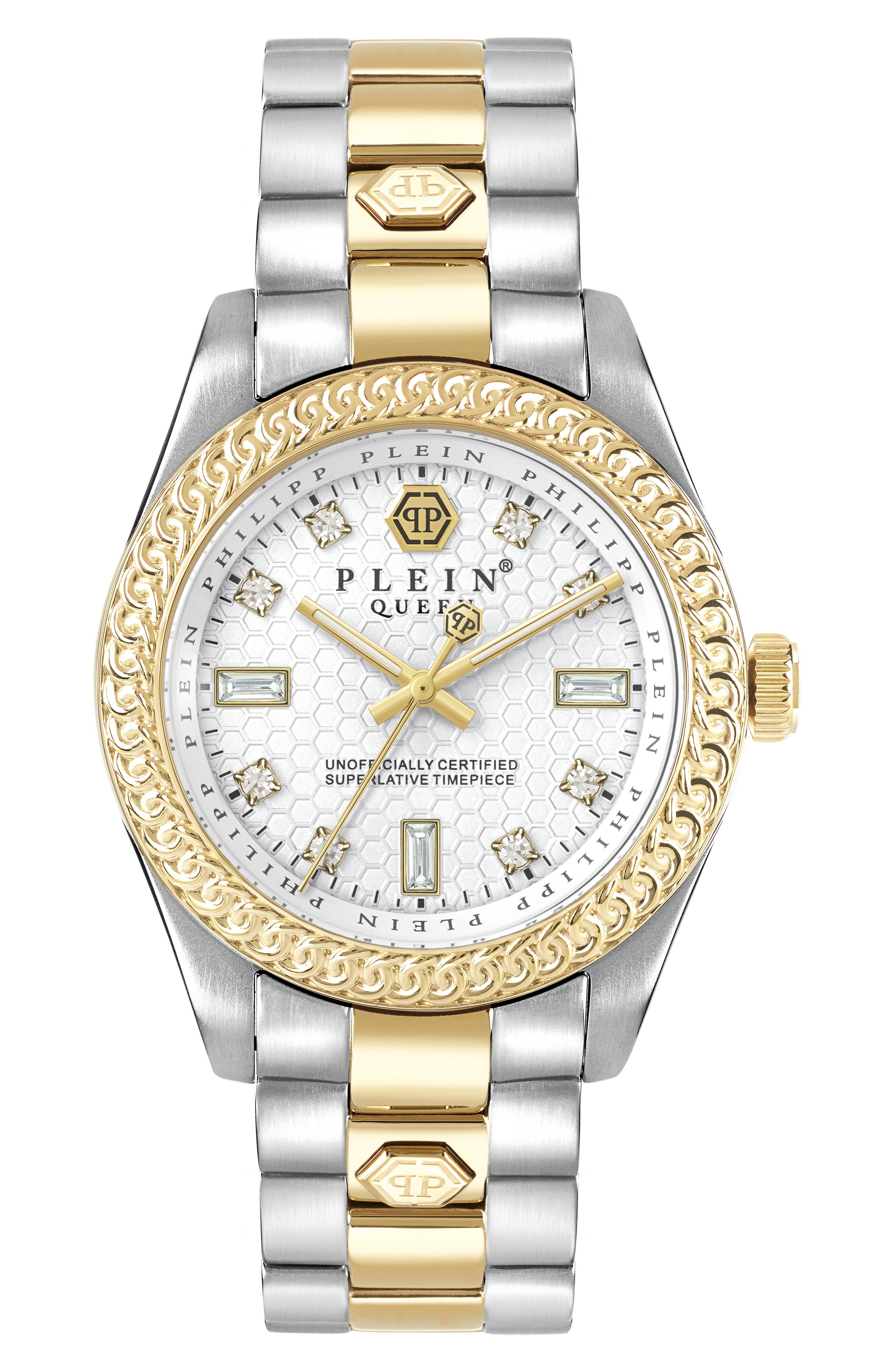 GOLD/ STAINLESS STEEL