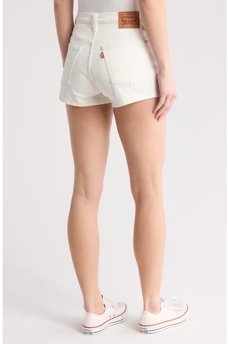 501® Original High Waist Denim Shorts, Alternate, color, DISCO NIGHTS STF T3