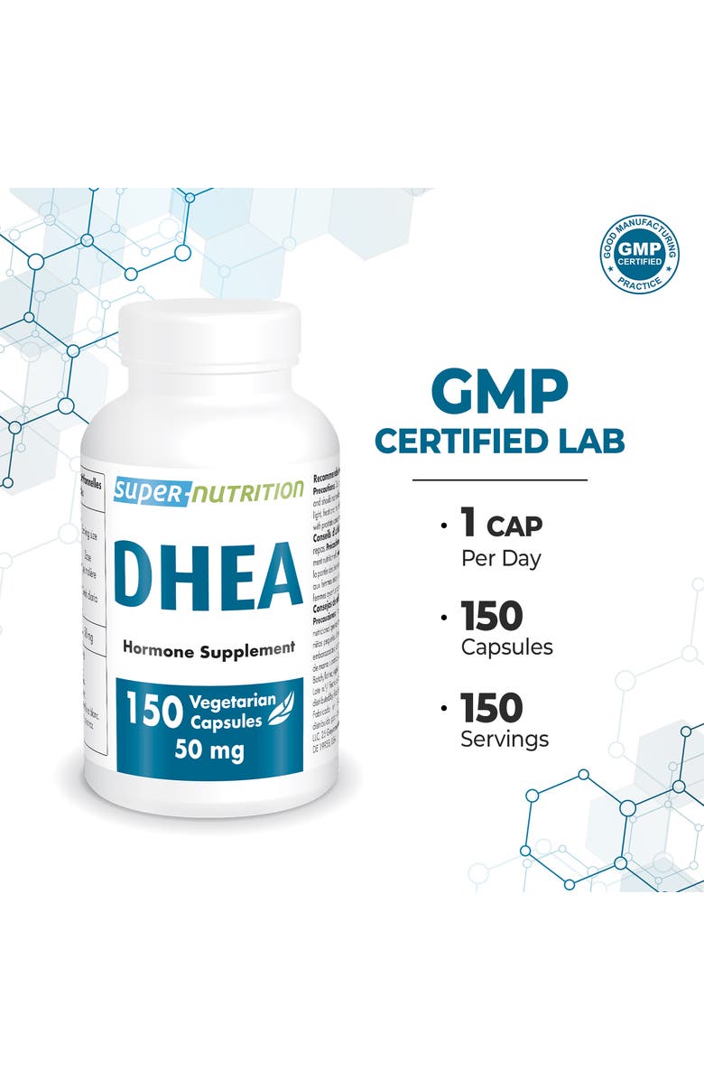 SuperSmart DHEA 50mg, Alternate, color, NO COLOR