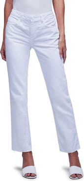 L'AGENCE Milana Stovepipe Straight Leg Jeans