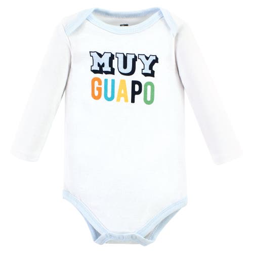 Hudson Baby Coordinated 3-piece Outfit With Long-sleeve Bodysuit & Pants In Multi
