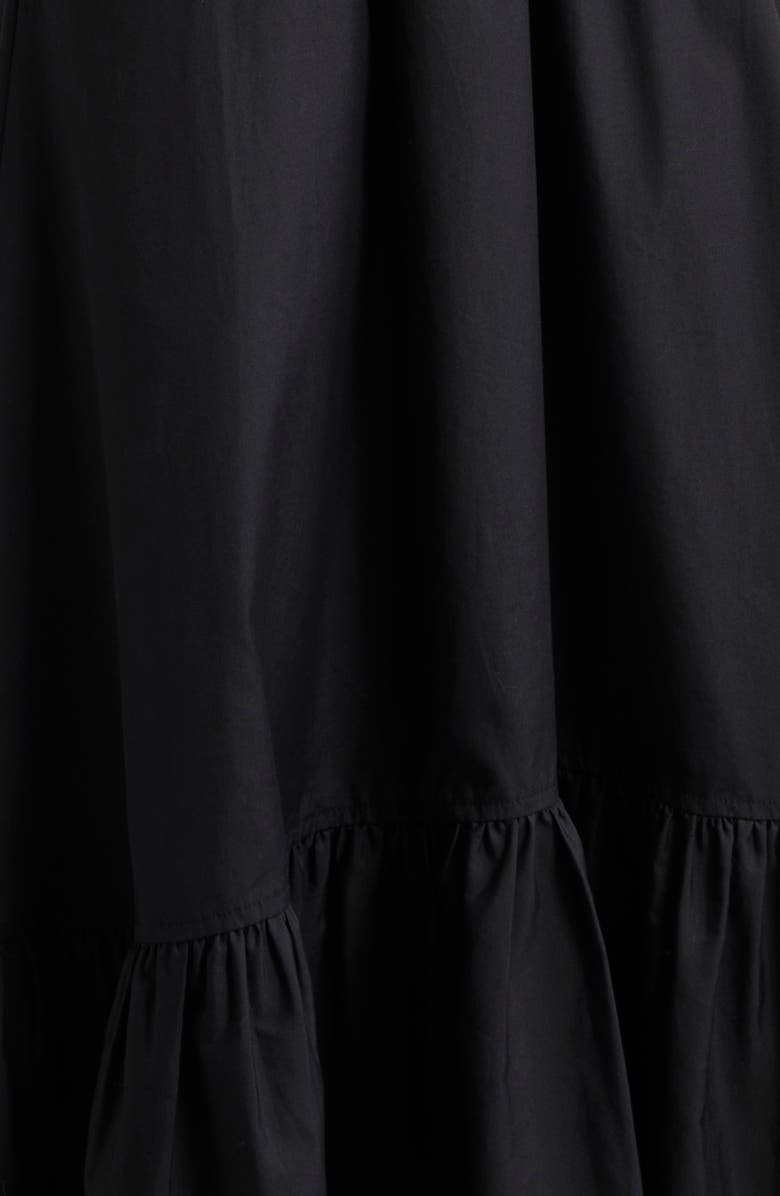 A.L.C. Lilah Ruched Ruffle Hem Maxi Dress, Alternate, color,