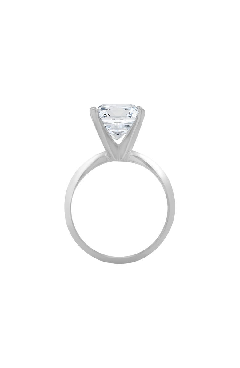 Bliss Diamond Certified 3 Ct Princess Cut Diamond Solitaire Engagement Ring 14k Gold Lab Grown, Alternate, color, 