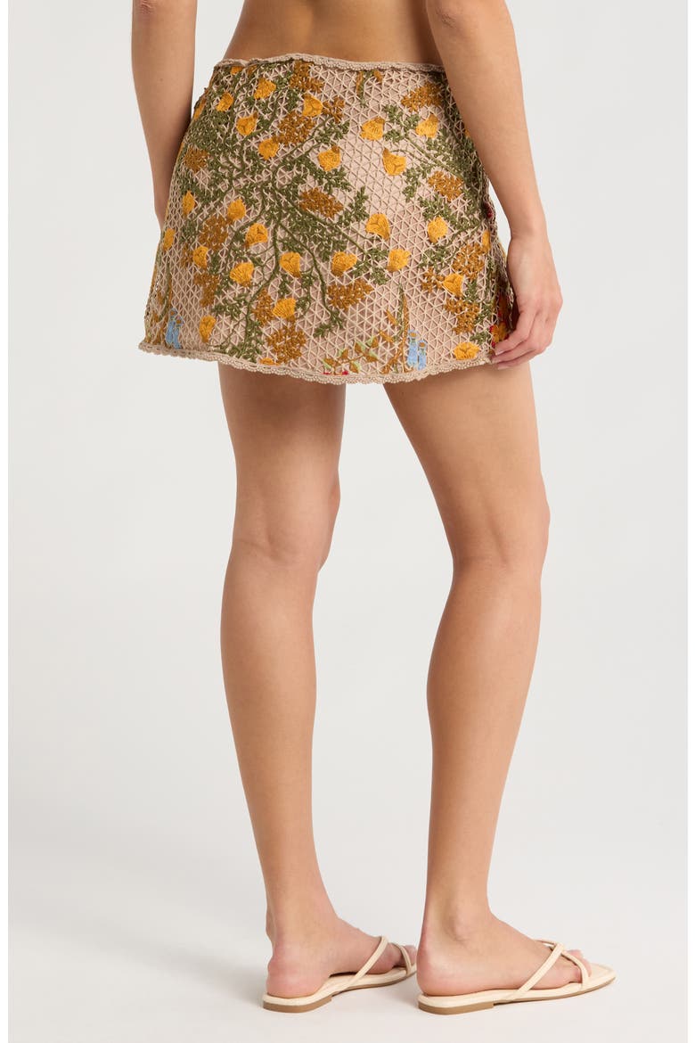 Danna Tile Cover-Up Skirt, Alternate, color, MULTICOLOR