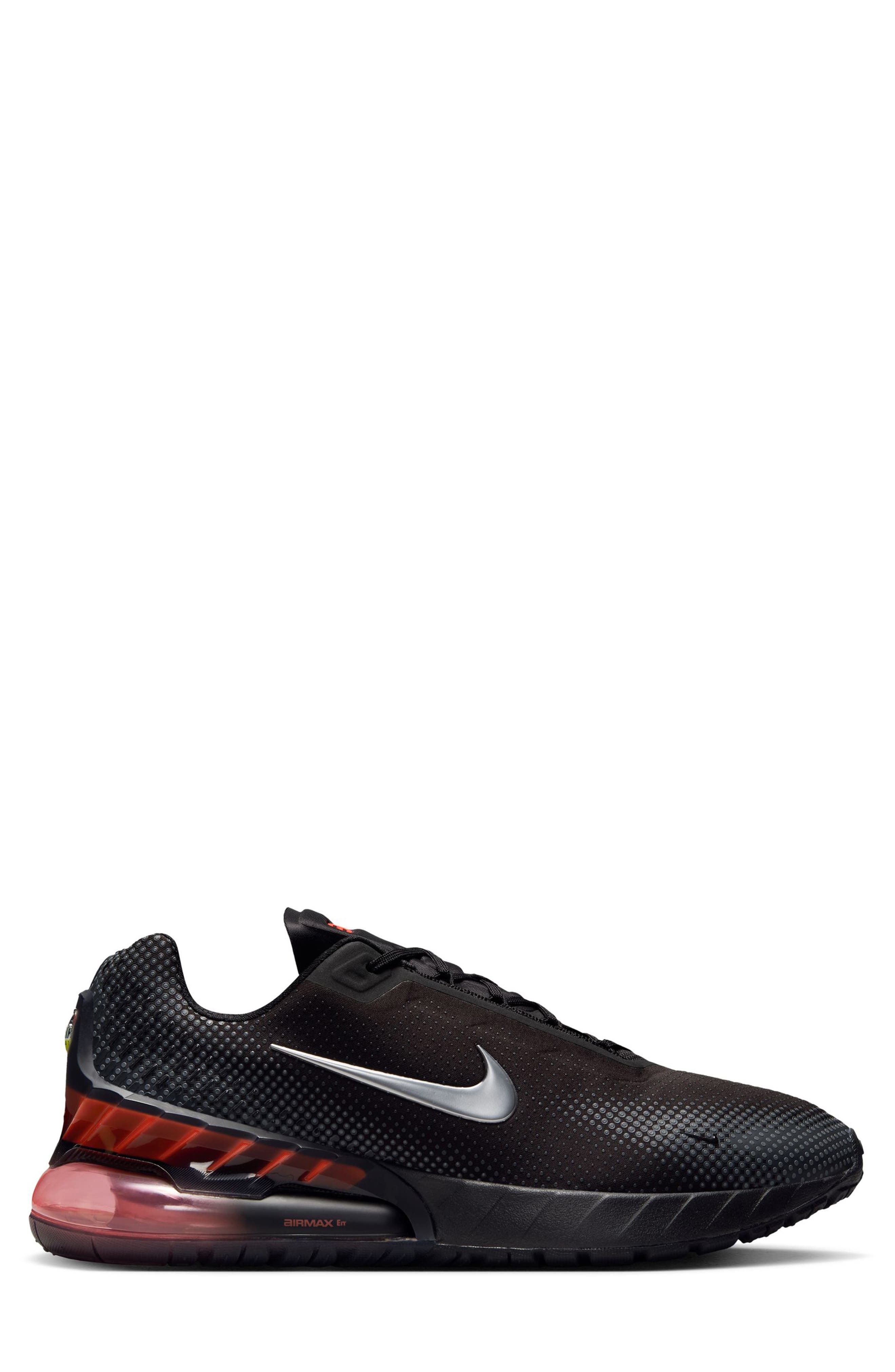 Nike Air Max Phoenix Sneaker, Alternate, color, Black/ Metallic Silver