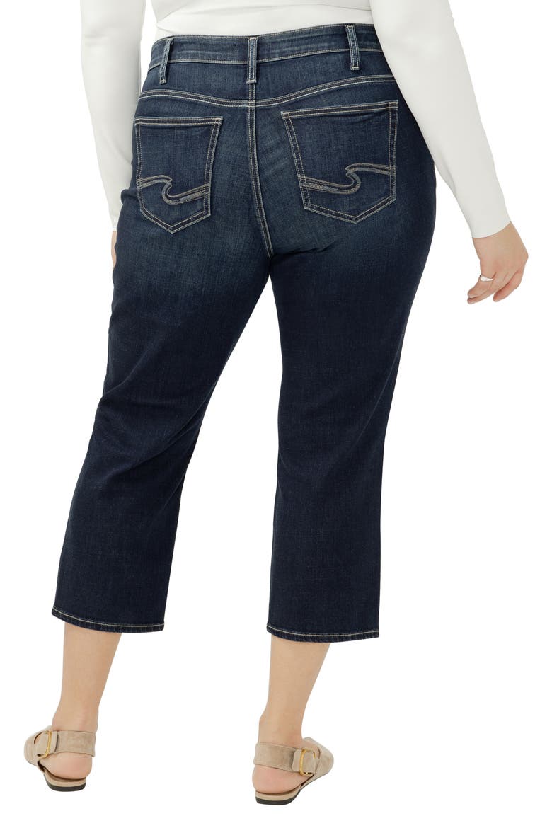 Elyse Curvy Mid Rise Capri Jeans, Alternate, color, BAY ST. LOUIS