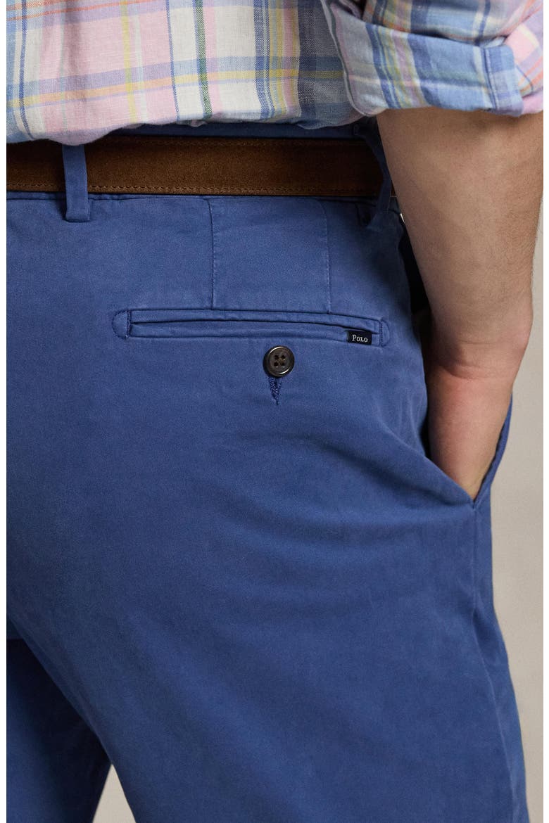 Jarrett Slim Fit Sateen Pants, Alternate, color, BLUE