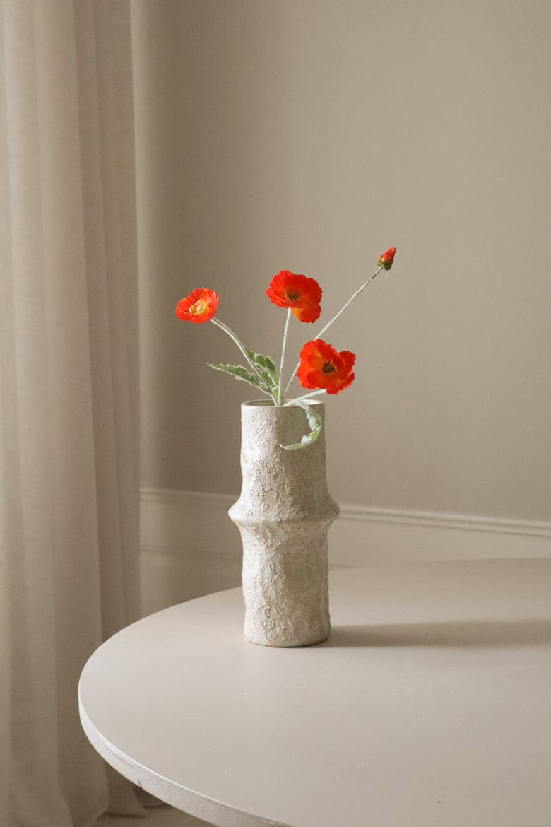 Dark Orange Poppy Flower, Alternate, color, Dark Orange