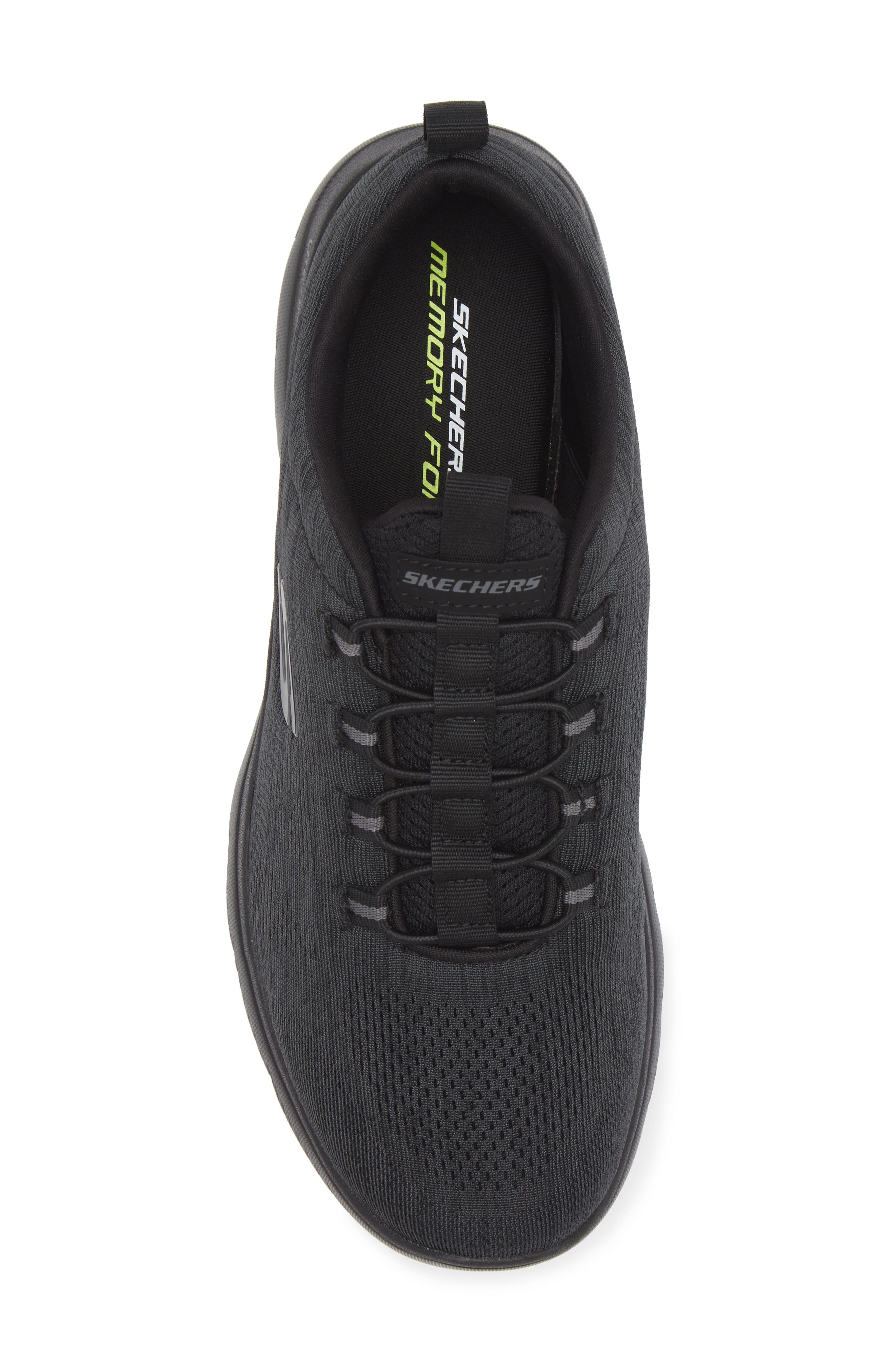 SKECHERS Summits Slip-On Sneaker, Alternate, color, Black