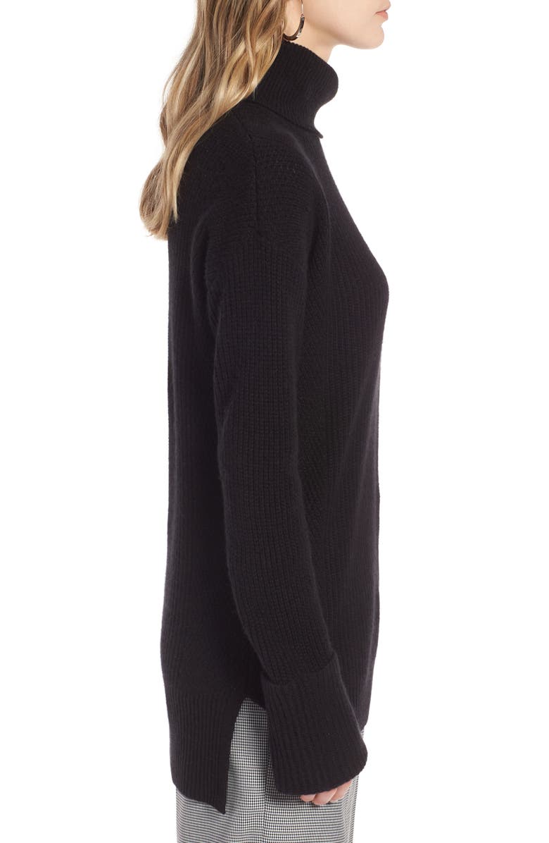 Halogen<sup>®</sup> Wide Cuff Turtleneck Cashmere Sweater, Alternate, color, 