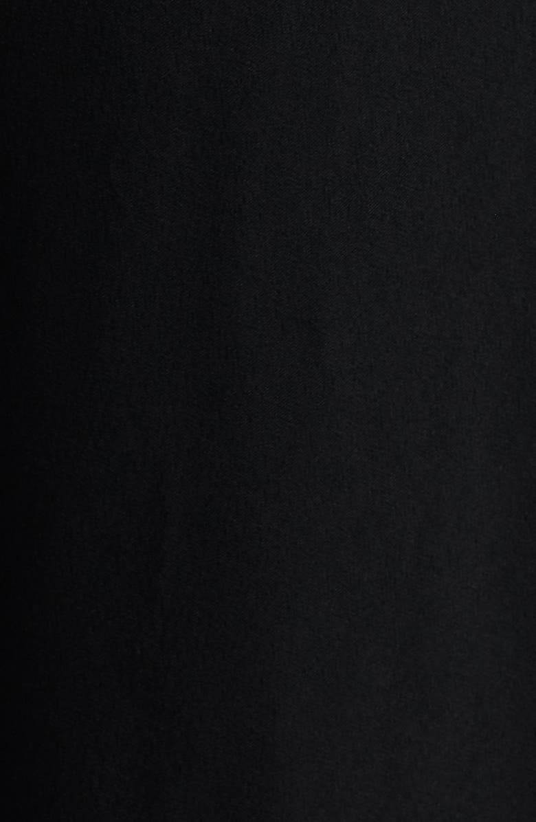 KOBI HALPERIN Lex Front Tie Midi Dress, Alternate, color, Black