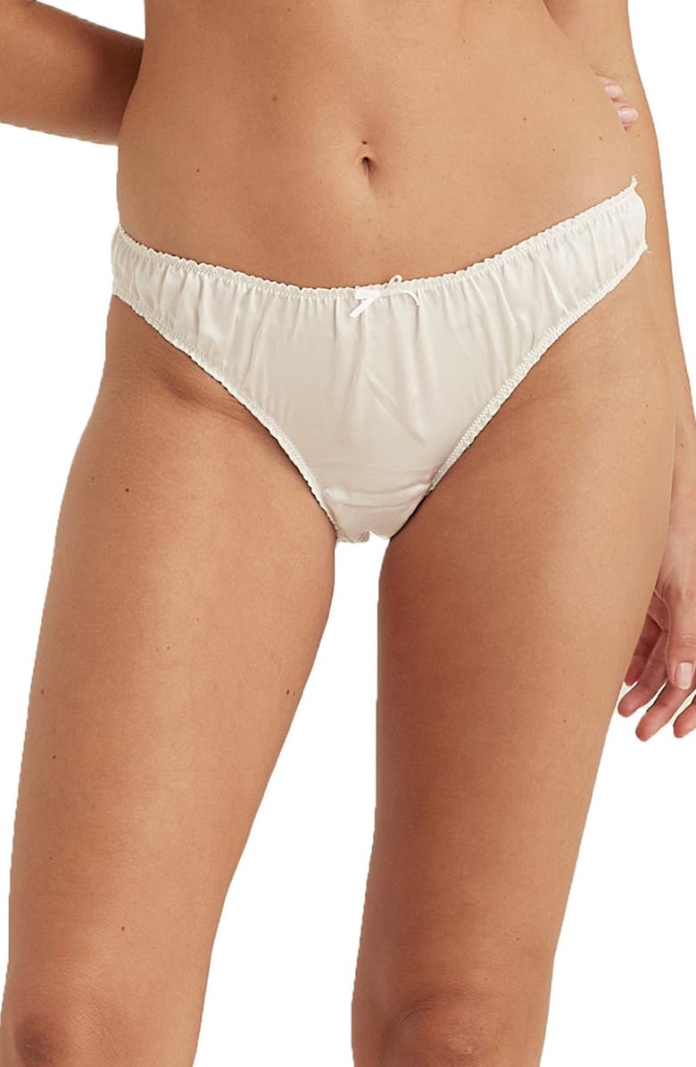 Papinelle Audrey Washable Silk Knicker Boyshorts, Main, color, 