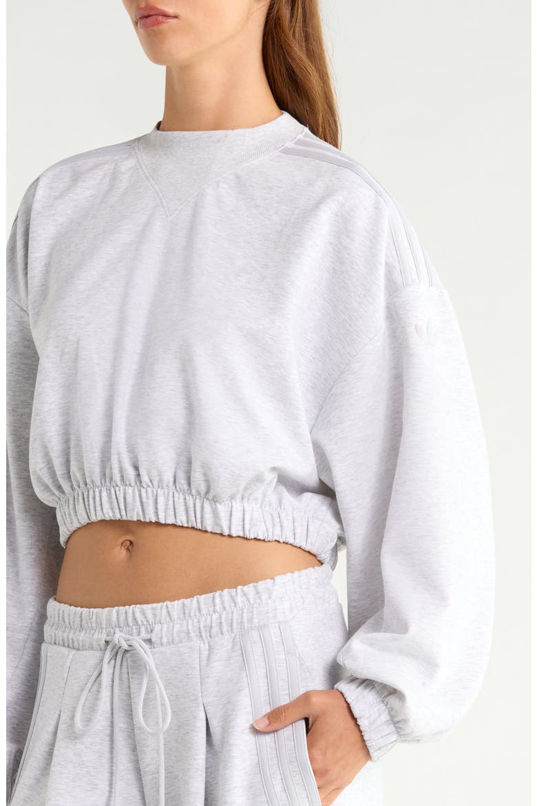 Crewneck Sweatshirt, Alternate, color, LIGHT GREY HEATHER