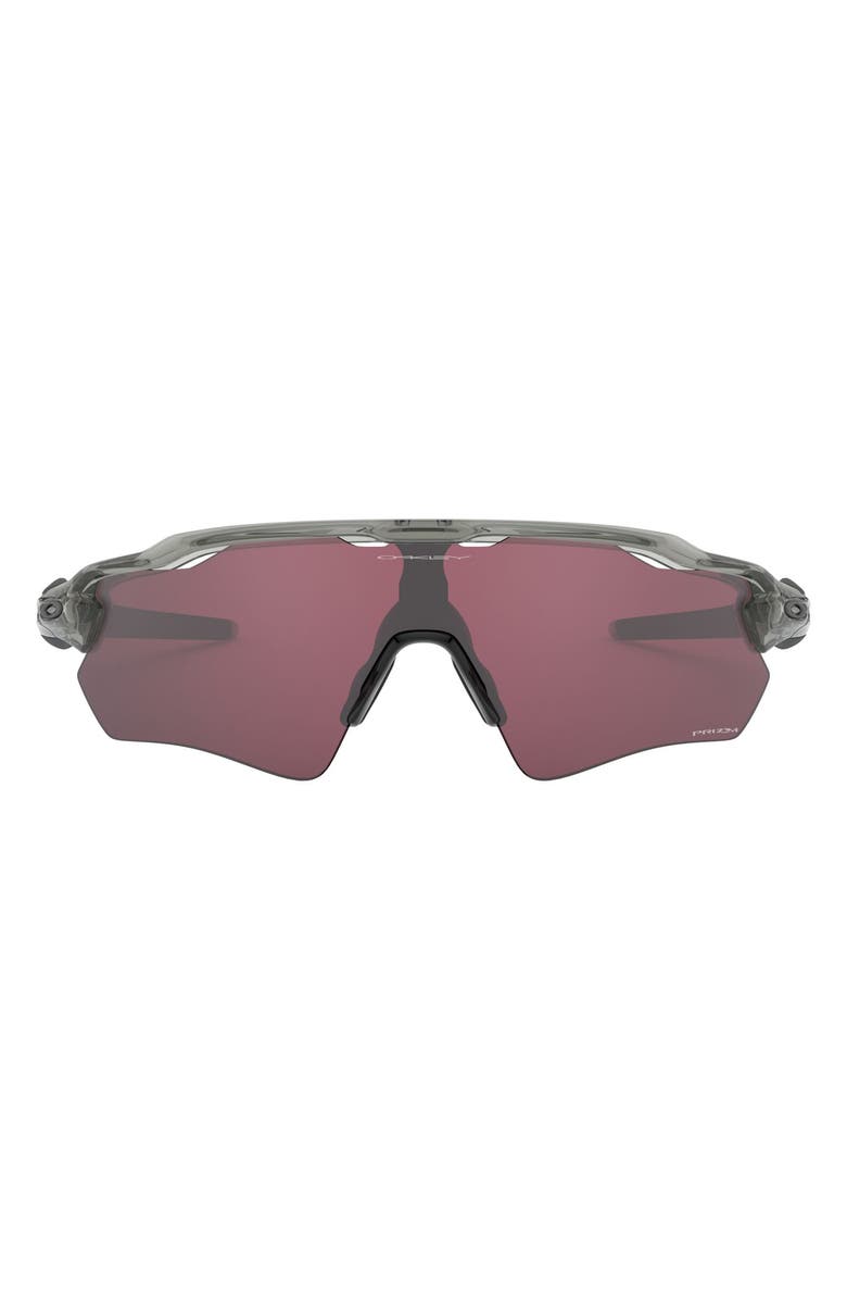 Oakley Radar<sup>®</sup> EV Path<sup>®</sup> 138mm Prizm<sup>™</sup> Wrap Shield Sunglasses, Main, color, Grey