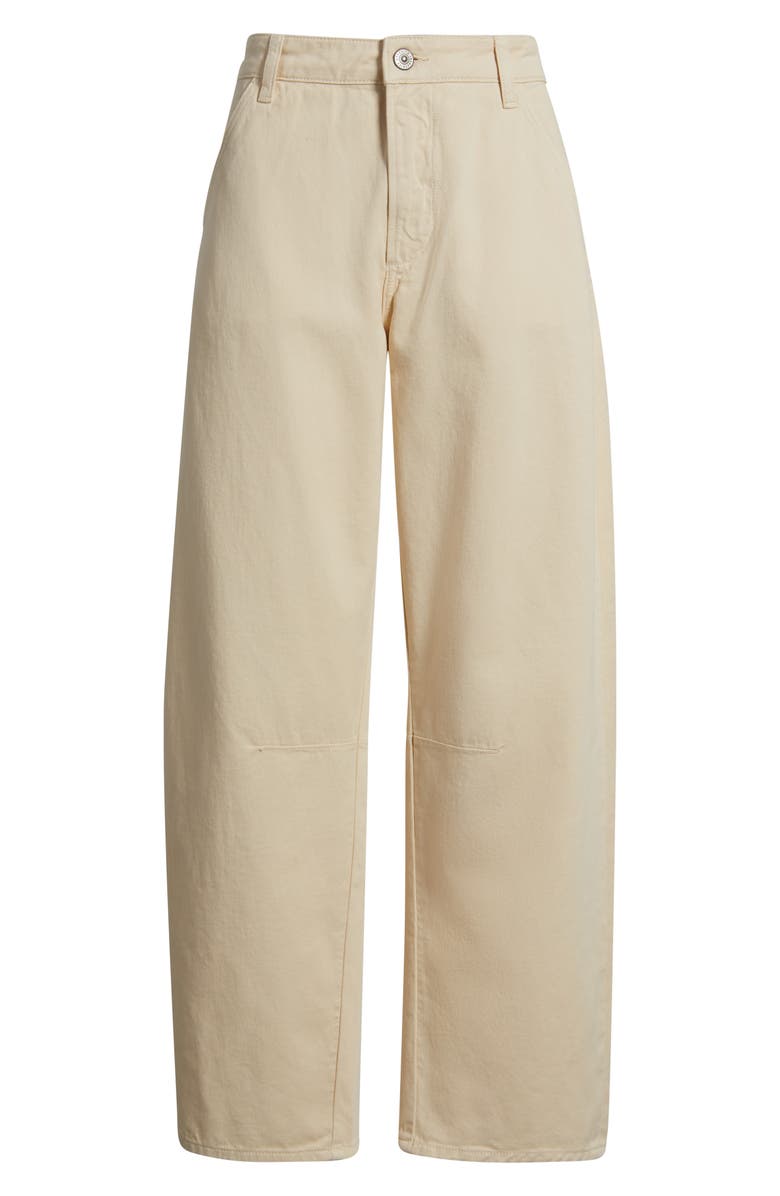 Brooklyn Industries Barrel Leg Cotton Chinos, Alternate, color, Sandshell Colored