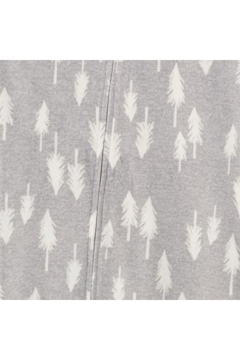 Blanket Sleeper, Alternate, color, Grey Heather Trees