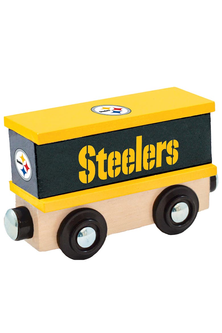 Pittsburgh Steelers Toy Train Box Car, Main, color, Multicolor