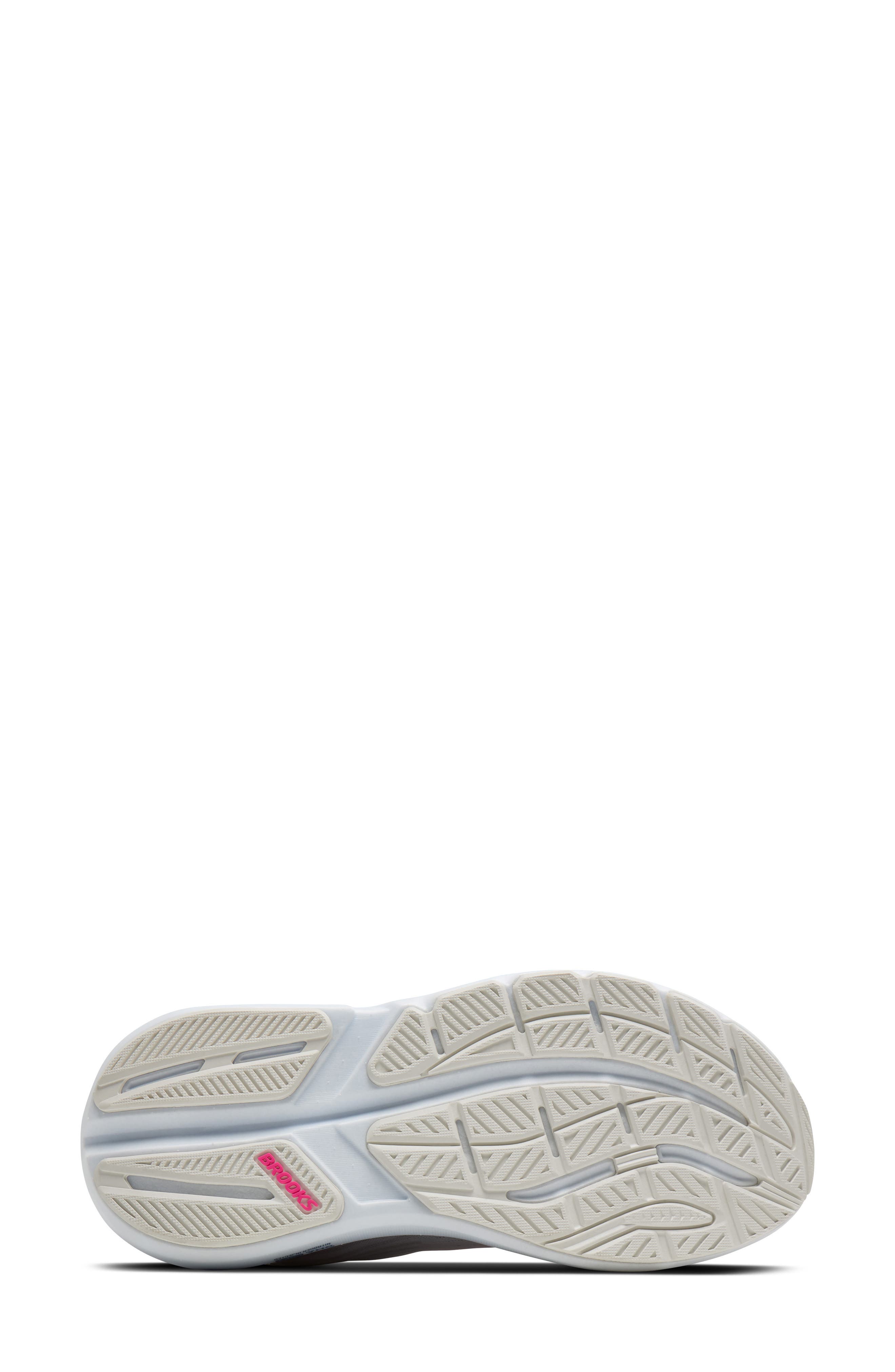 Brooks Ghost Max 3 Running Shoe, Alternate, color, White/ Moonlight/ Pink