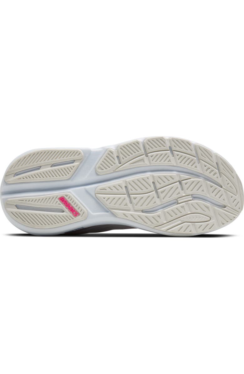 Brooks Ghost Max 3 Running Shoe, Alternate, color, White/ Moonlight/ Pink