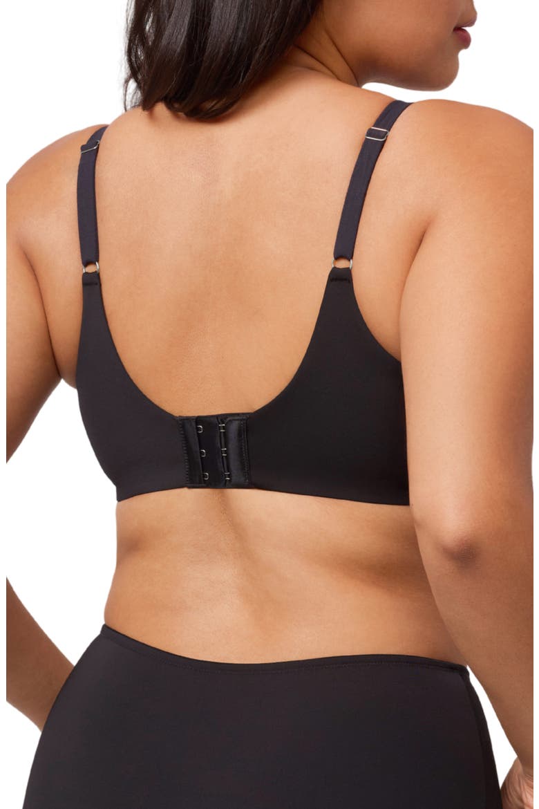 Contoure Smoothing Underwire Bra, Alternate, color, BLACK