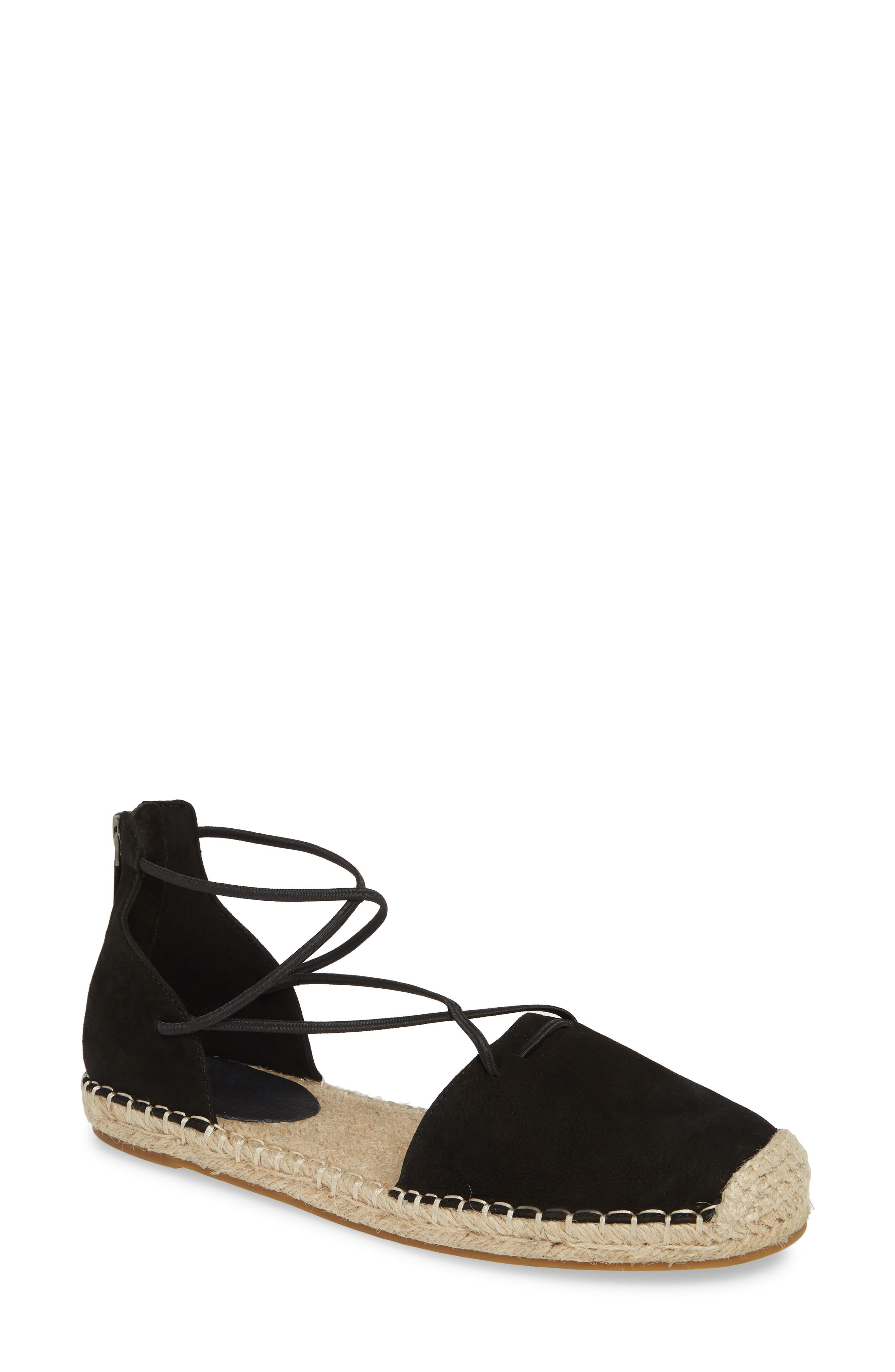 Eileen Fisher Lace Espadrille, Main, color, 