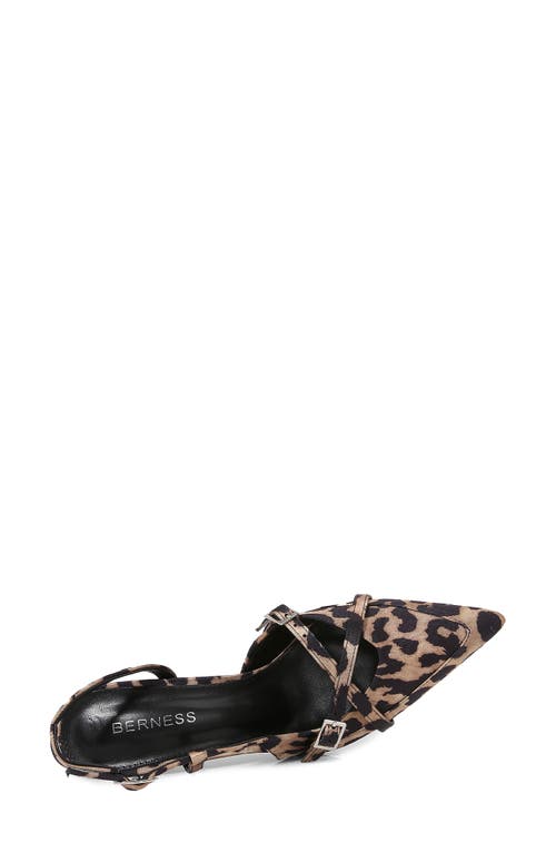 BERNESS BERNESS ANDERSON POINTED TOE SLINGBACK PUMP 